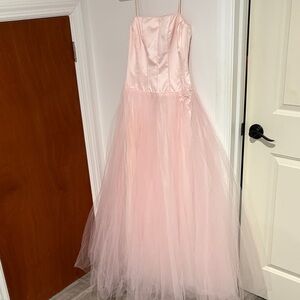 De Laru by Sheila Yen Charming Corset Pink Prom Dress